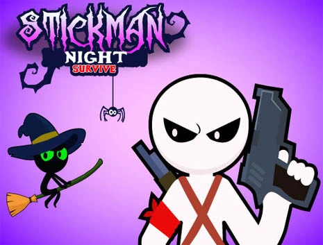 Stickman Night Survive 🕹️ Play Online on Pezplay